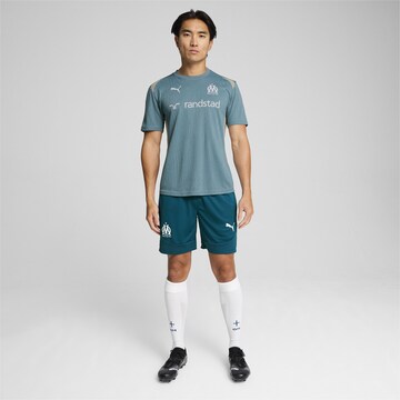 PUMA Regular Sporthose 'Olympique de Marseille' in Blau
