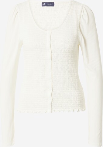 GAP Blouse in Wit: voorkant