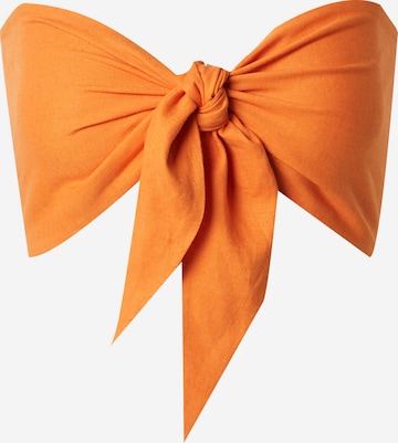 Top di MYLAVIE by Sarah Harrison in arancione: frontale