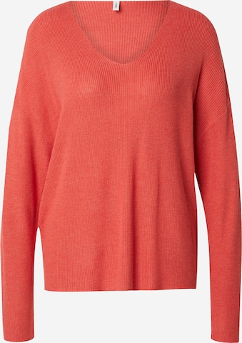 ONLY Свитер в Красный: спереди