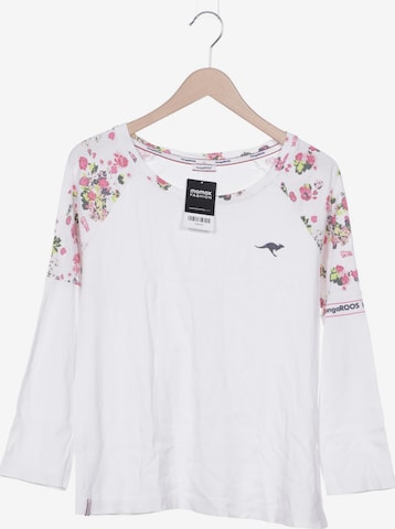 KangaROOS Top & Shirt in 4XL in White: front