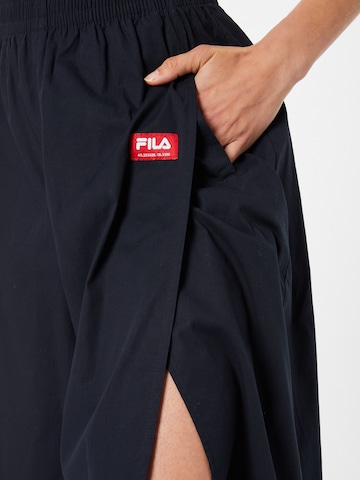 Wide Leg Pantalon 'TERME' FILA en noir