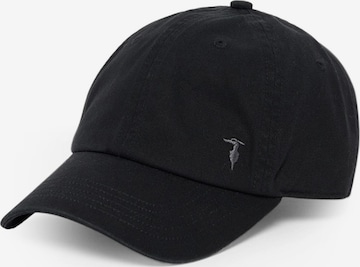 Trussardi Cap in Black: front