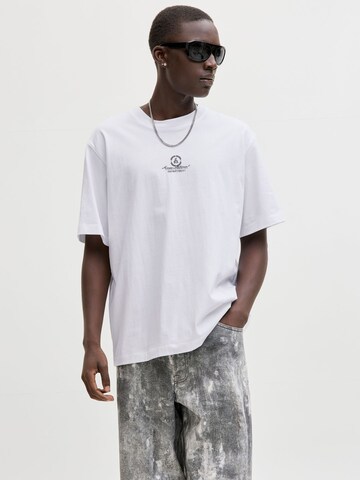 JACK & JONES Shirt in Wit: voorkant