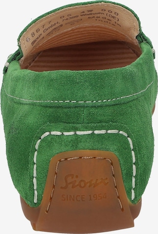 SIOUX Moccasins in Green