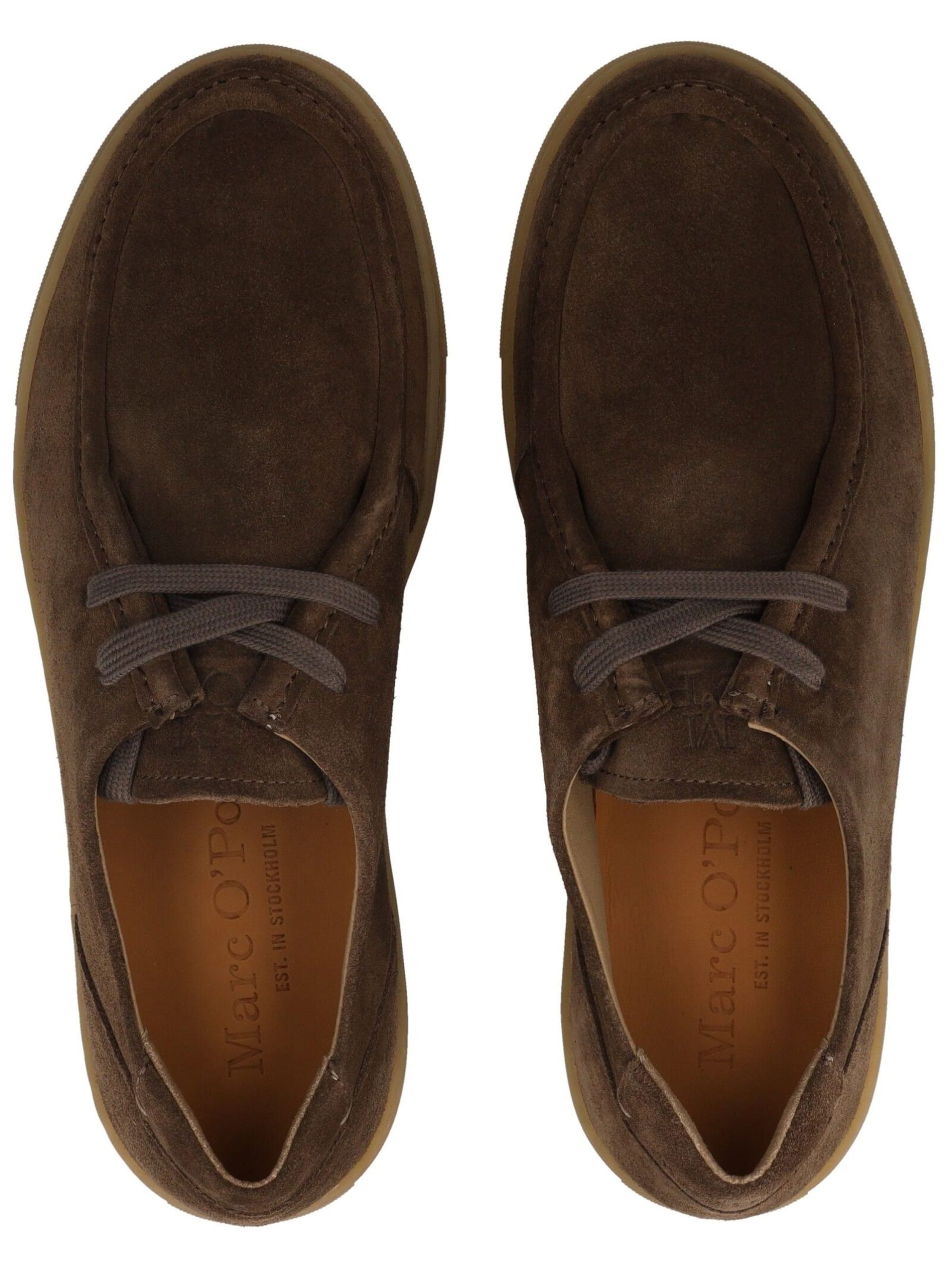 Chaussure à lacets 'Karo' Marc O'Polo en marron