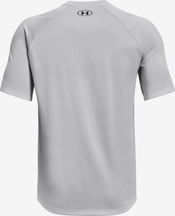 UNDER ARMOUR Functioneel shirt 'Tech Fade' in Grijs