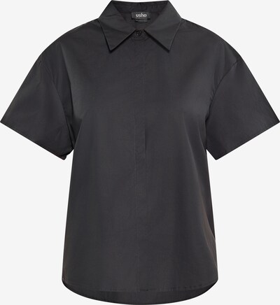 usha BLACK LABEL Bluse in schwarz, Produktansicht