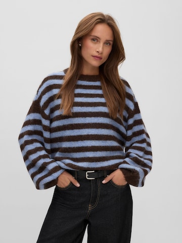 VERO MODA Sweater 'VMOLIVIA' in Brown: front