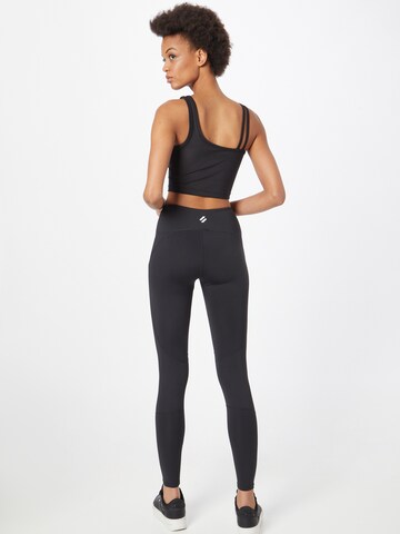 Superdry Skinny Workout Pants in Black