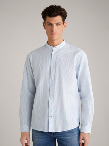 JOOP! Jeans Regular fit Button Up Shirt 'Hedde' in Blue: front