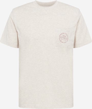 T-Shirt 'TRAIN' Banana Republic en beige : devant