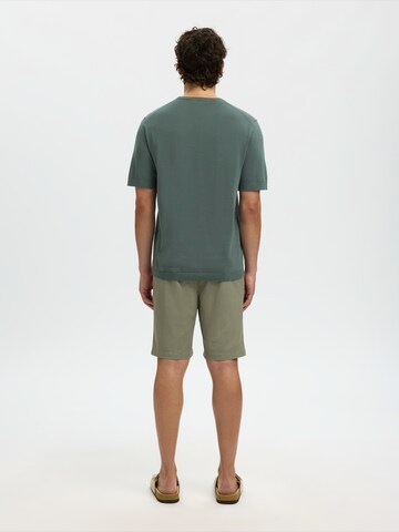 SELECTED Sweter 'SLHTORINO' w kolorze zielony