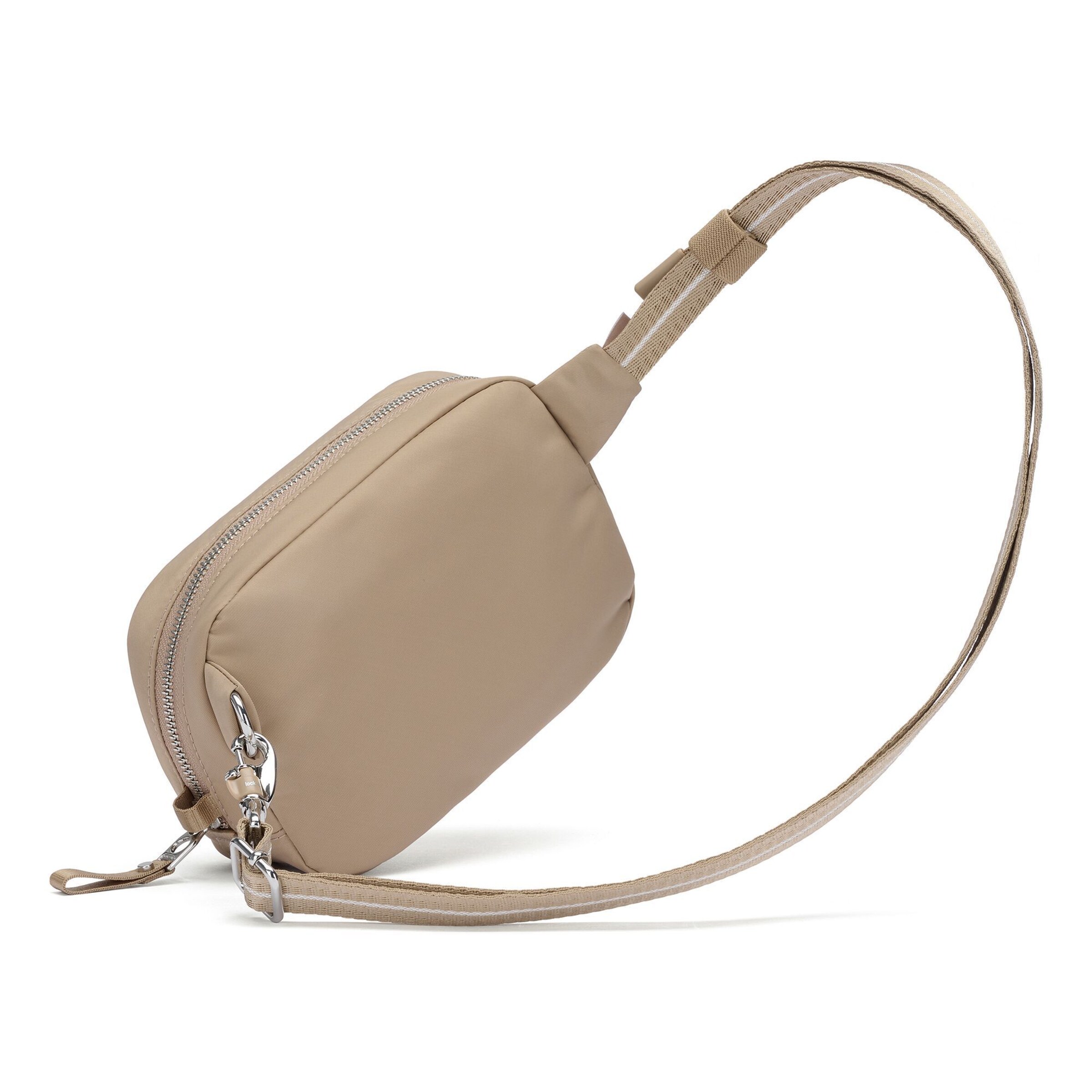 Pacsafe Umhängetasche in Braun