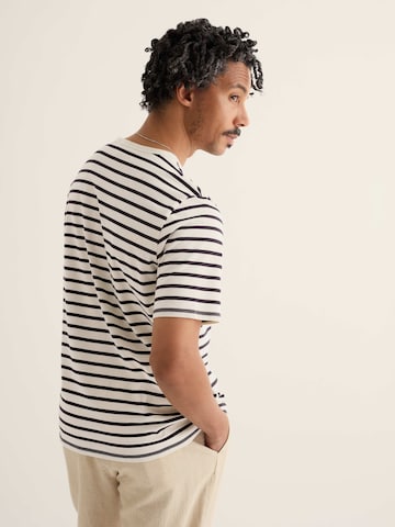 Maglietta 'Seven Seas Sailor' di Seasalt Cornwall in bianco