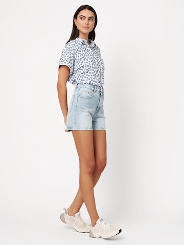 Chemisier 'Florine' DESOTO en bleu