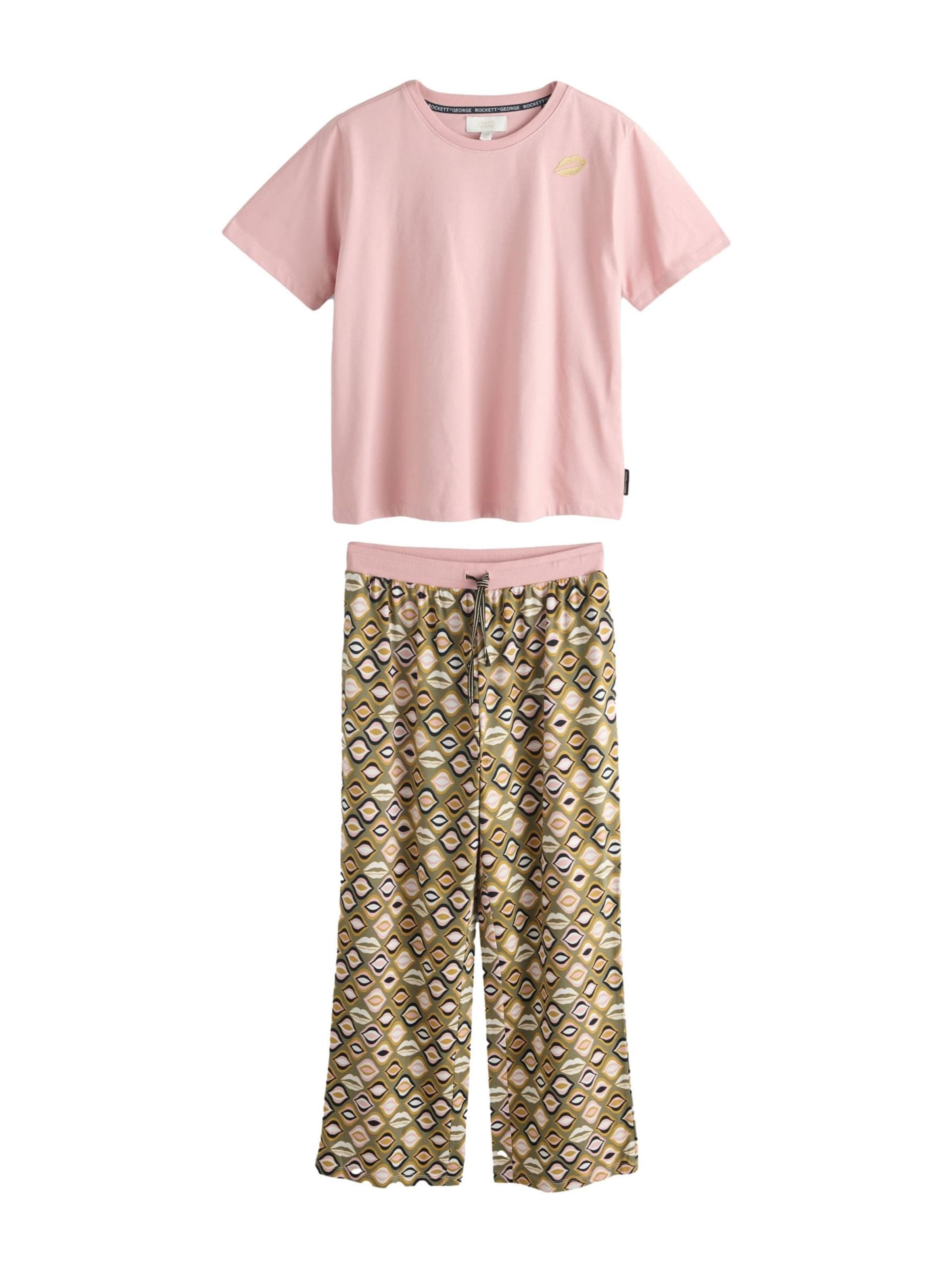 Pigiama di Rockett St George in rosa: frontale