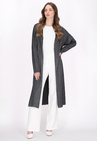 DreiMaster Klassik Knitted Coat in Black: front