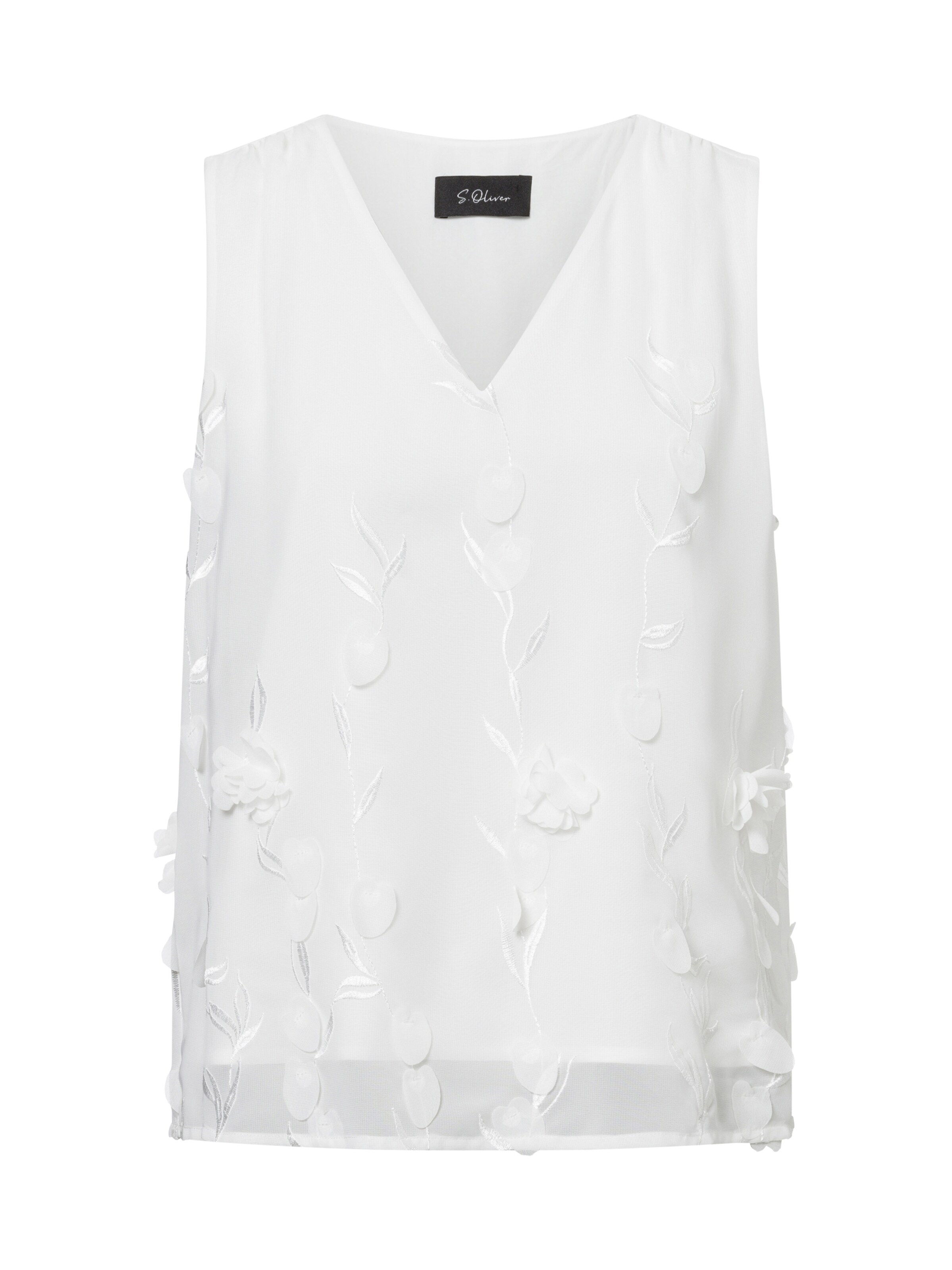 s.Oliver Blouse in de kleur Wit, Productweergave