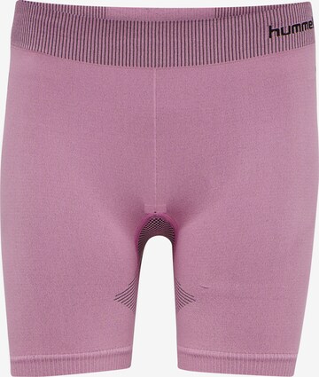 Pantalon de sport Hummel en rose : devant