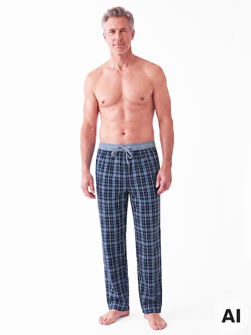 Pantalon de pyjama ' Olden Glory ' Luca David en bleu : devant
