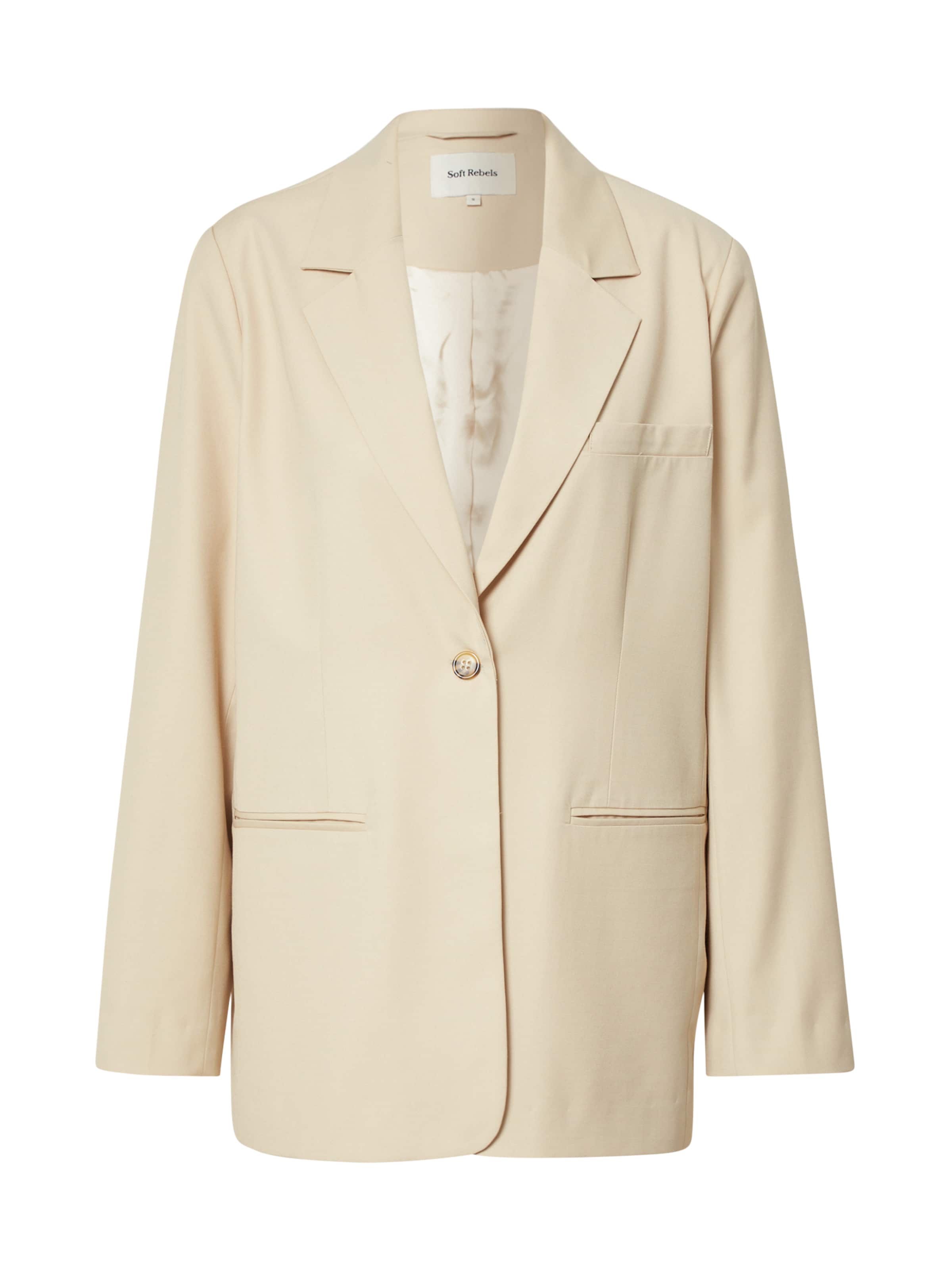 Soft Rebels Blézer 'Zuri' - bézs: elől