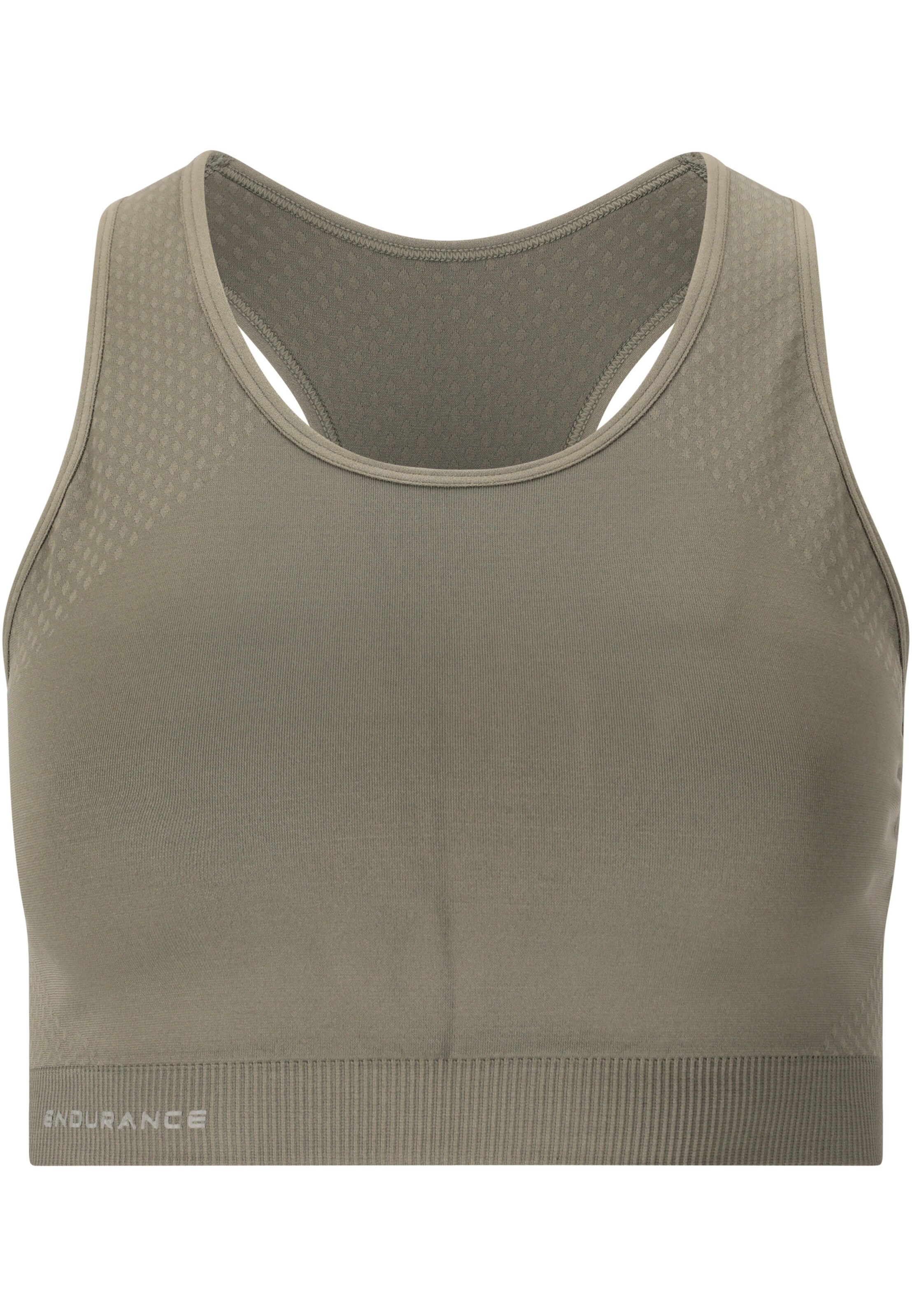 ENDURANCE Sport bh 'Querubin' in Bruin: voorkant