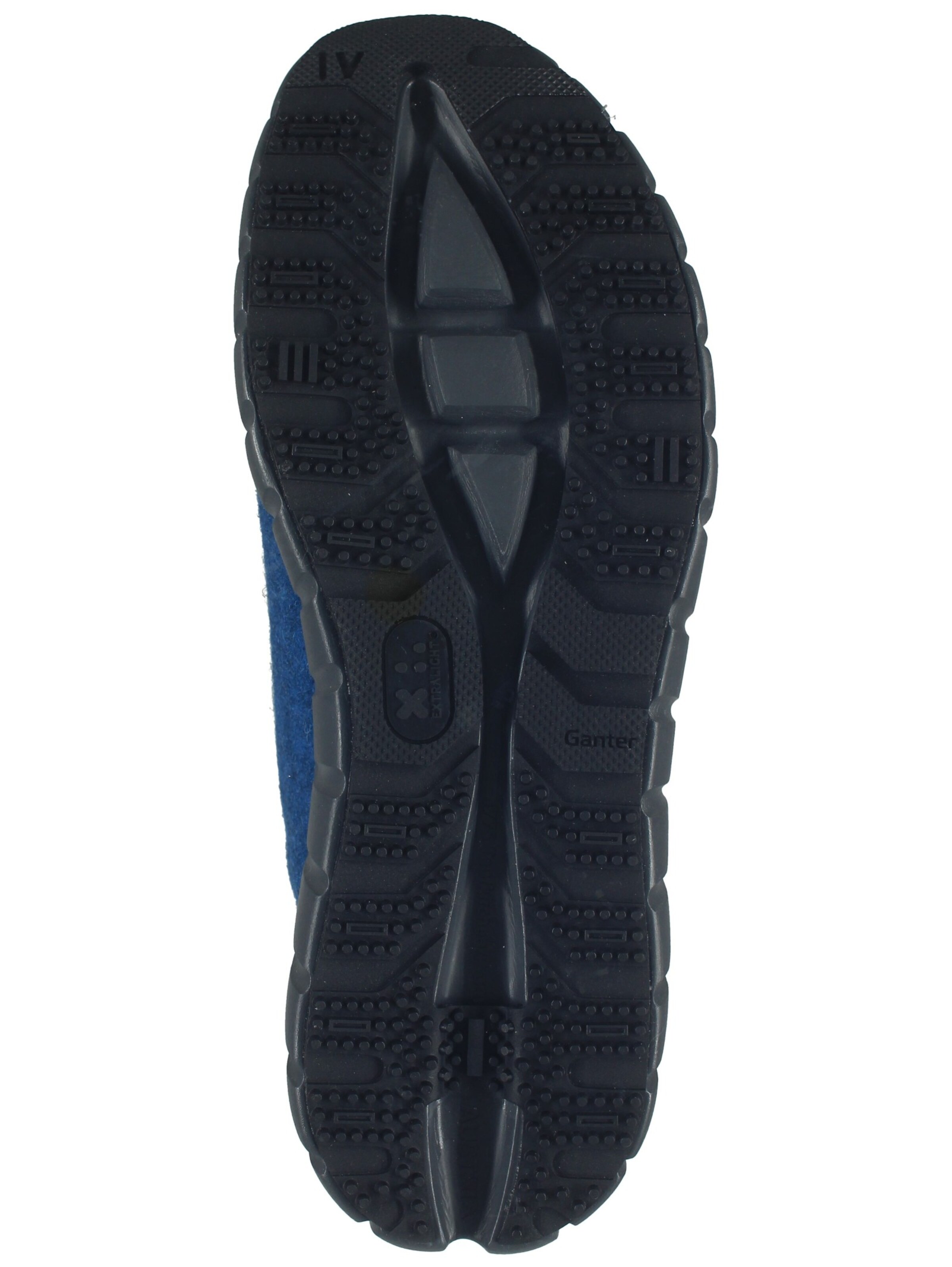 Baskets basses Ganter en bleu