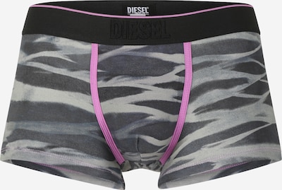 DIESEL Boxershorts 'DAMIEN' in de kleur Grijs / Donkergrijs / Orchidee / Zwart, Productweergave