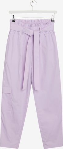 BZR - Loosefit Pantalón 'Tuva' en lila: frente