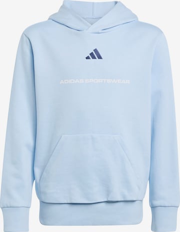 mėlyna ADIDAS SPORTSWEAR Sportinio tipo megztinis: priekis