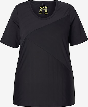 Ulla Popken Shirt in Black: front