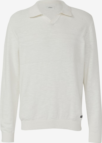 s.Oliver Trui in Wit: voorkant