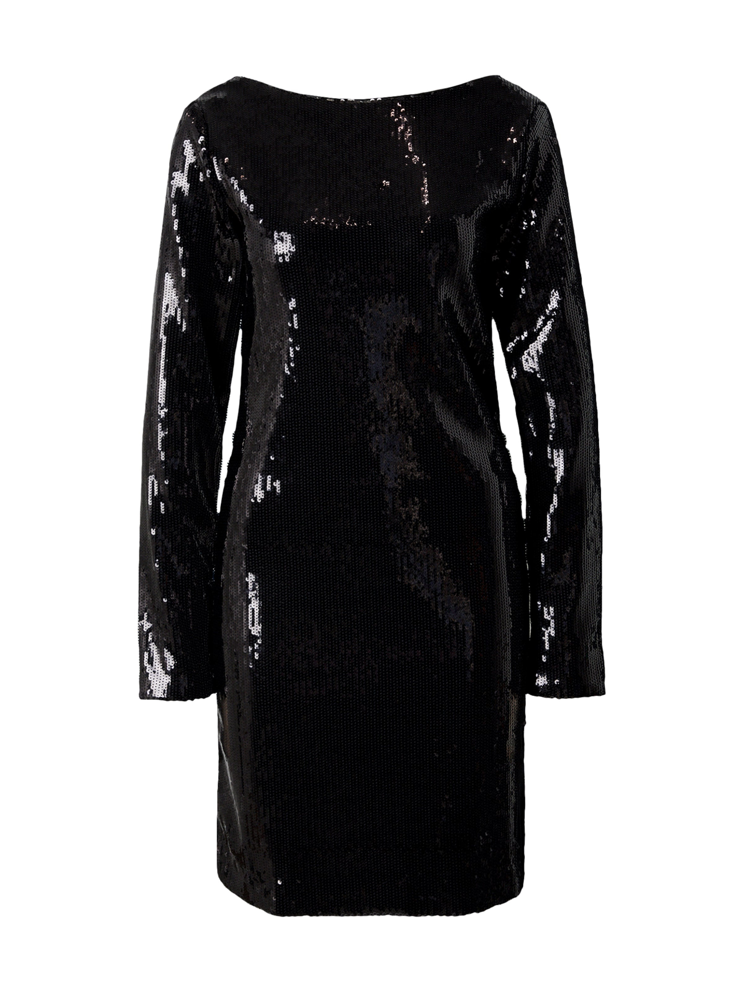 BOSS Коктейльное платье 'Emaxa' в Черный: спереди