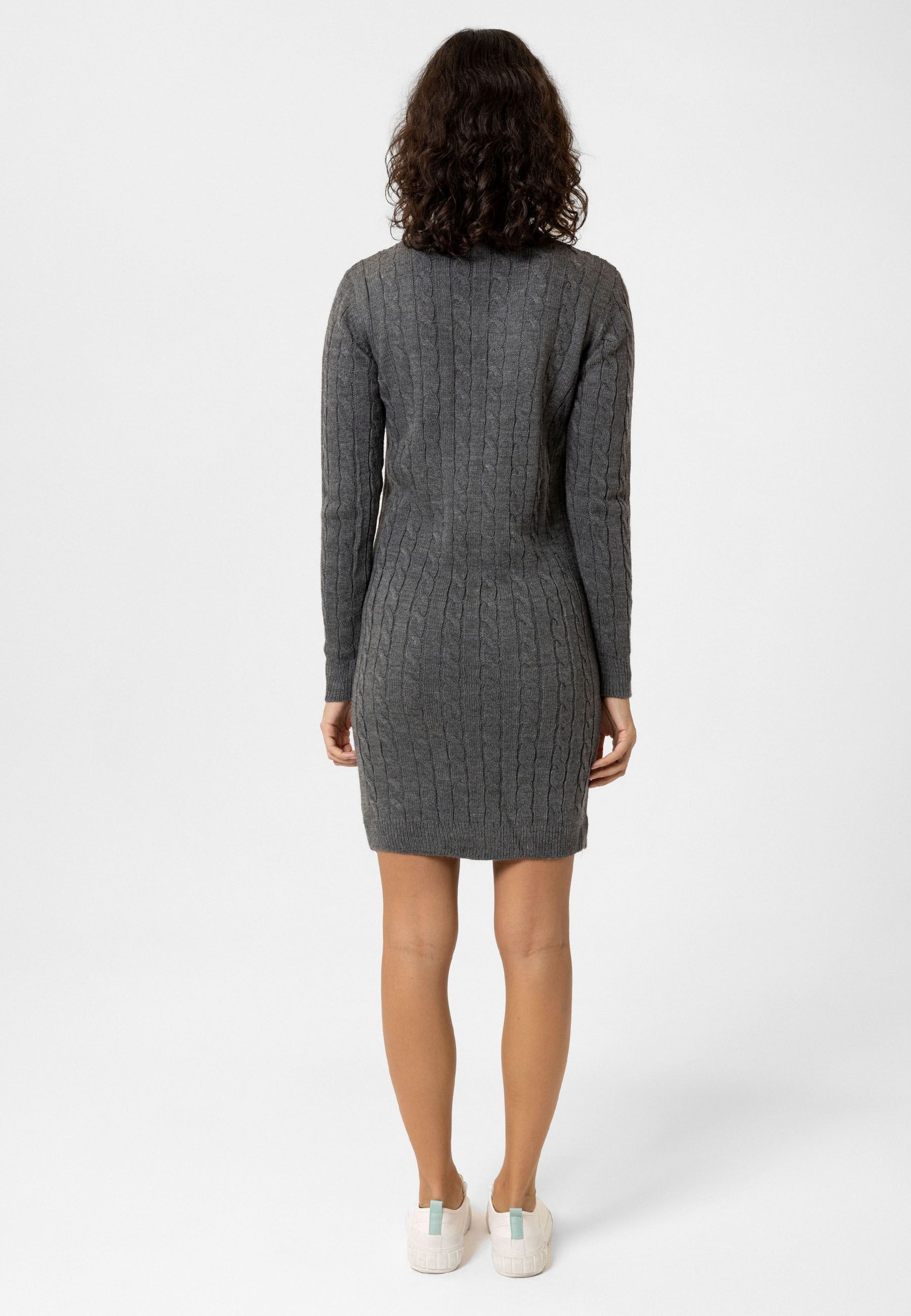 Moxx Paris Knitwear Dress in Grau