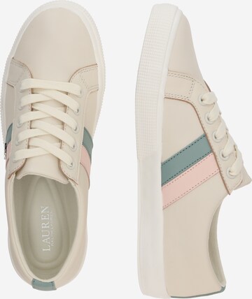 Sneaker low 'JANSON II' de la Lauren Ralph Lauren pe bej