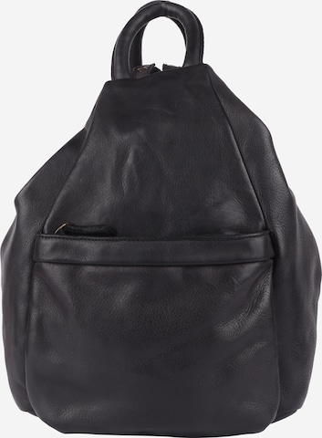 Harbour 2nd Rucksack in Schwarz: Vorderseite