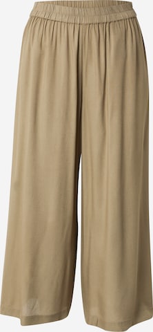 PIECES Trousers 'PCNYA' in Green: front