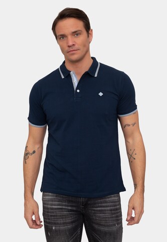 Sir Raymond Tailor Poloshirt 'Marcus' in Blau: Vorderseite
