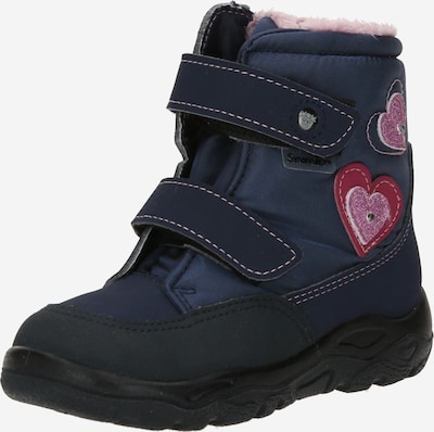 Pepino Snow Boots 'MADDI' in Navy / Pink / Raspberry, Item view