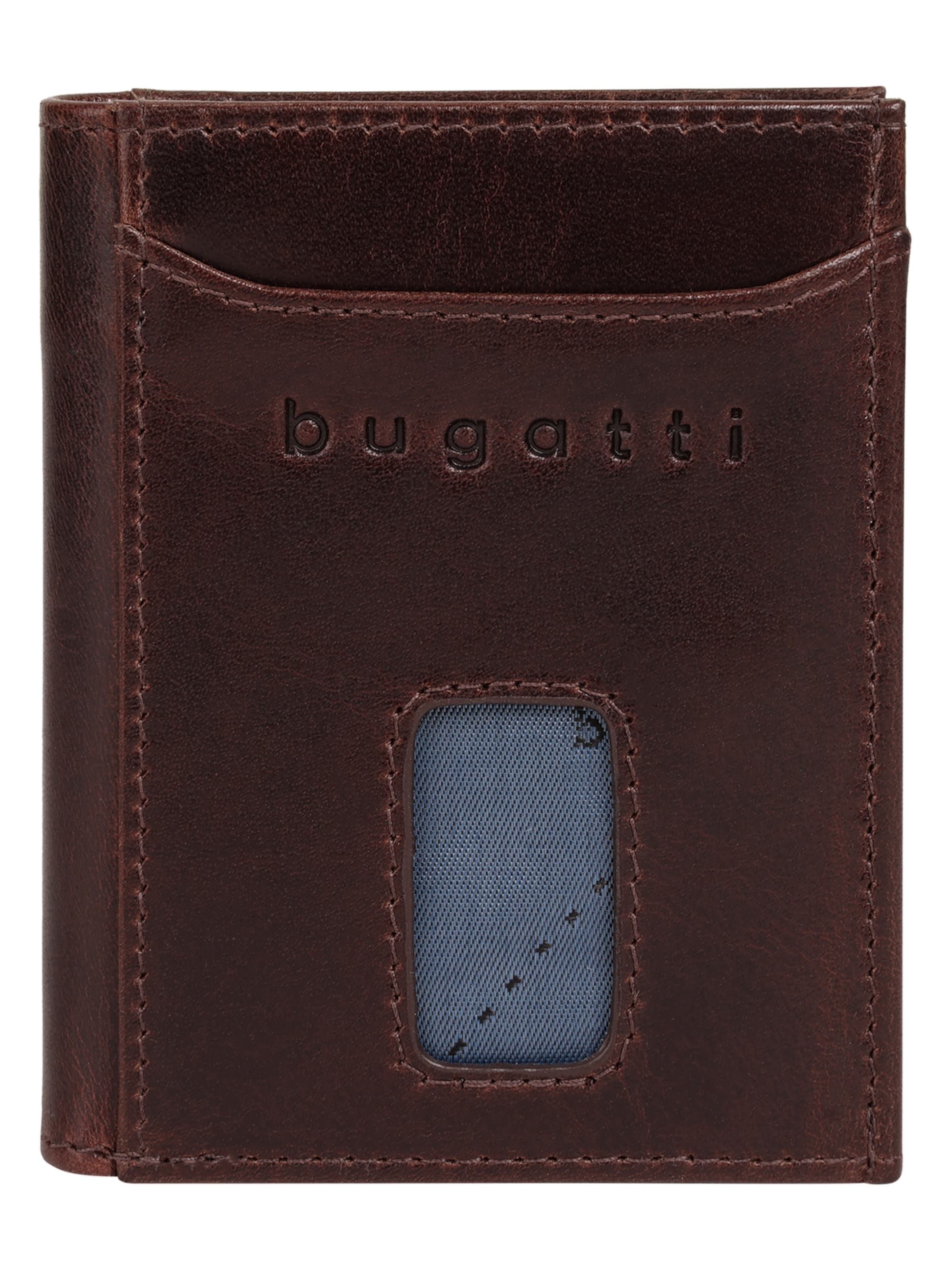 Porte-monnaies 'BUGATTI Geldbörse' bugatti en marron : devant