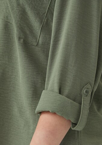 Chemisier QS en vert