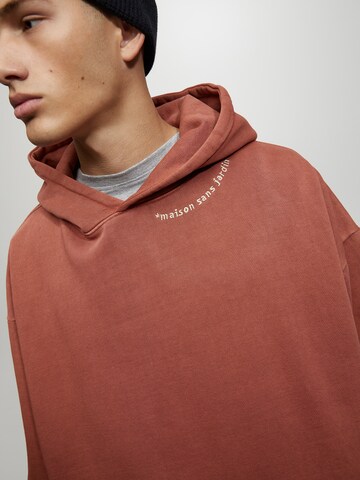 Pull&Bear Sweatshirt in Rot