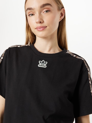 Maglietta 'Snake' di ADIDAS ORIGINALS in nero