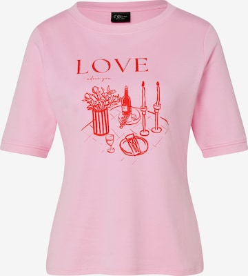 s.Oliver Red Label Plus Shirt in Pink: front