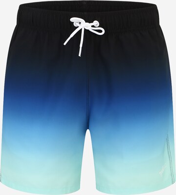 HOLLISTER Plavecké šortky – modrá: přední strana