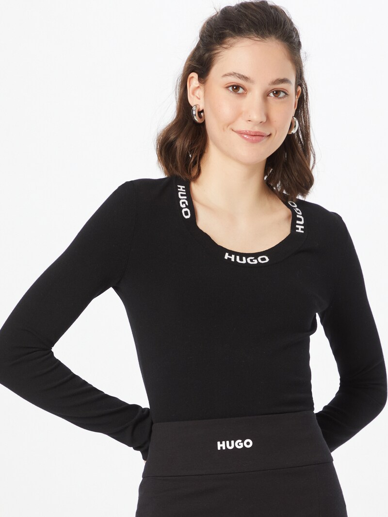 Knitwear HUGO Fine-knit sweaters Black