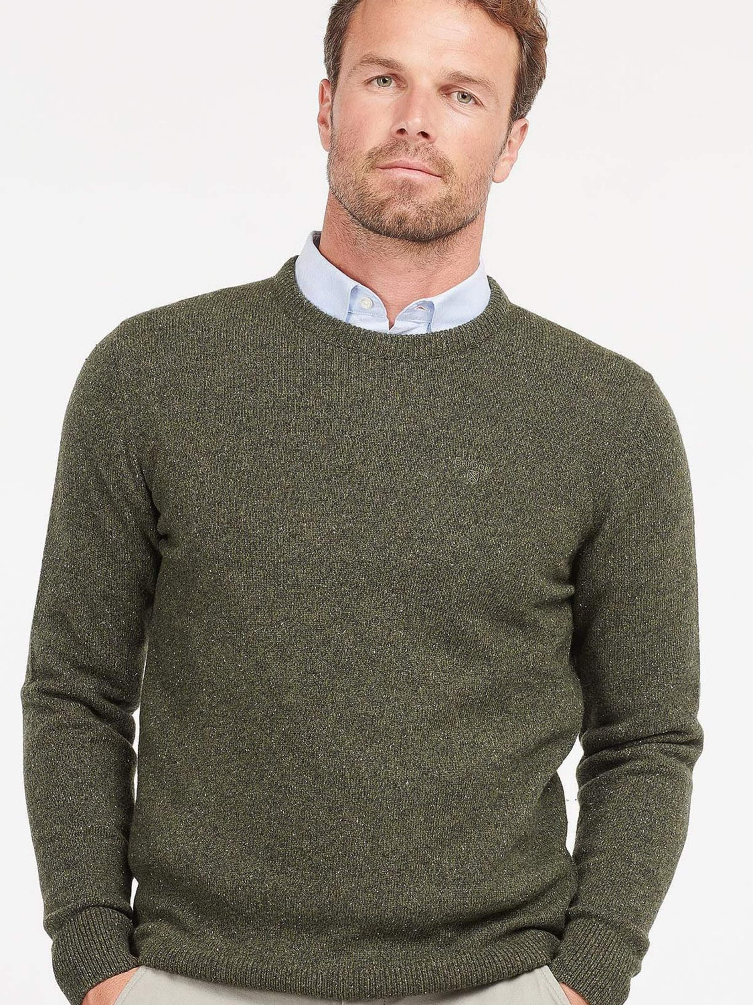 Barbour Pullover 'Tisbury'‌‌‌‌‌‌‌‌ in Grün: Vorderseite
