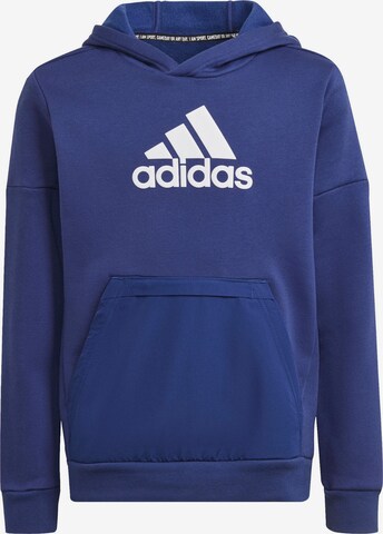 ADIDAS PERFORMANCE Sport sweatshirt i blå