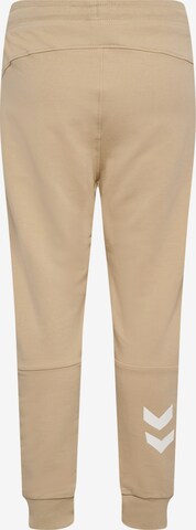 Hummel Regular Workout Pants in Beige